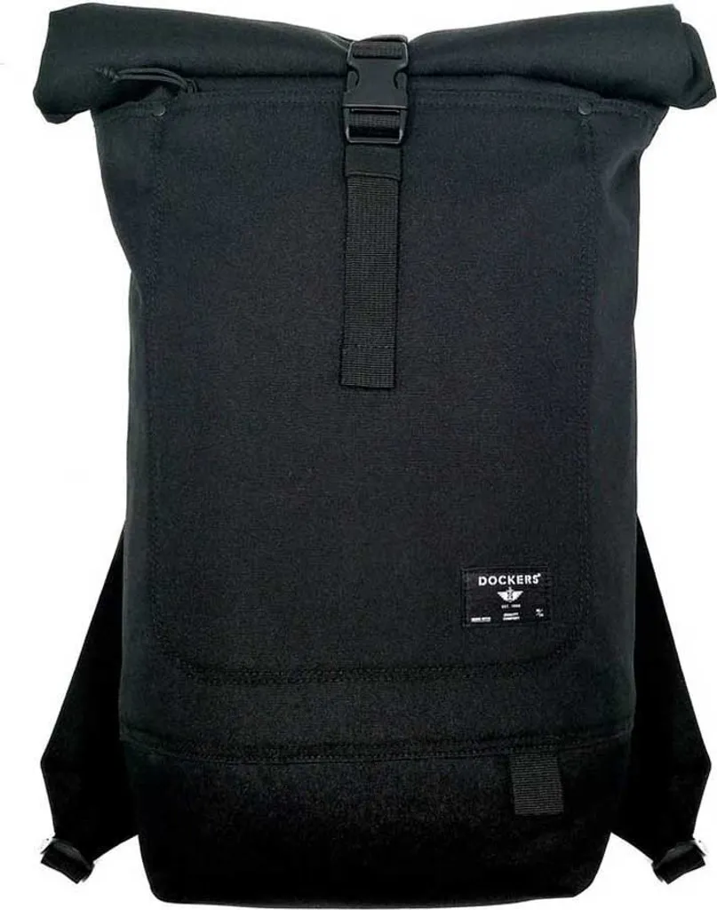 Sac à dos Dockers Roll Up Noir : Protégez vos Affaires de la Pluie en Ville