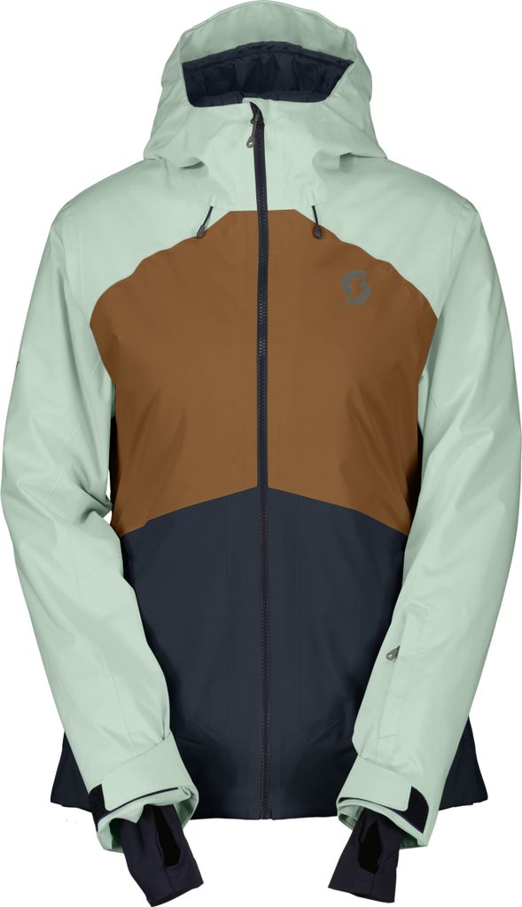 Scott SCO Jacket Ws Ultimate Dryo 10 fresh green/bread brown EU S