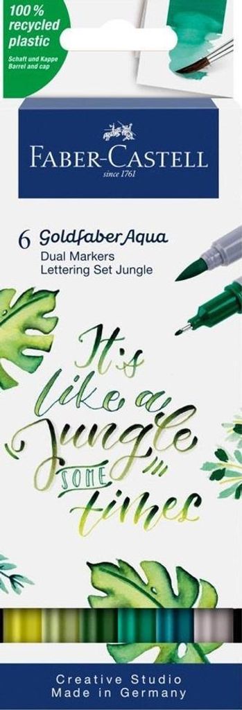 Goldfaber Aqua Aquarellstift 6St. FABER CASTELL