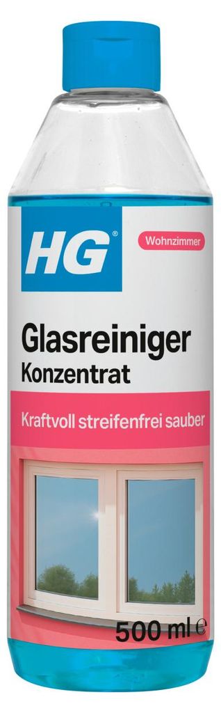 HG Glasreiniger Konzentrat 500 ml Produktbild 