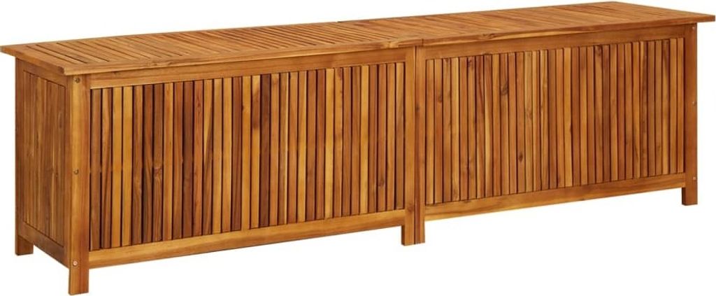 Prolenta Premium Garten-Aufbewahrungsbox 200x50x58 cm Massivholz Akazie