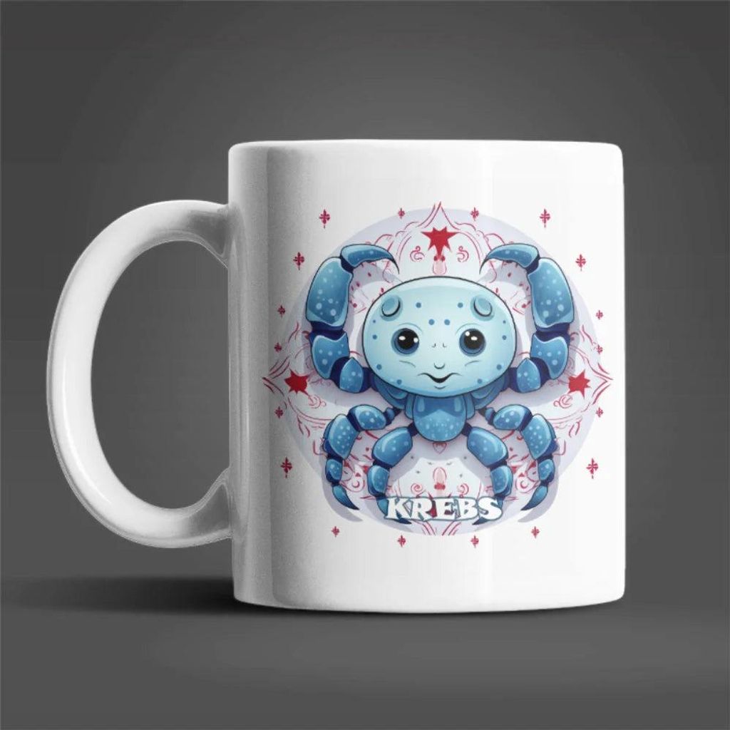 Sternzeichen Tierkreis Kaffeetasse Tasse Geschenkidee Produktbild 