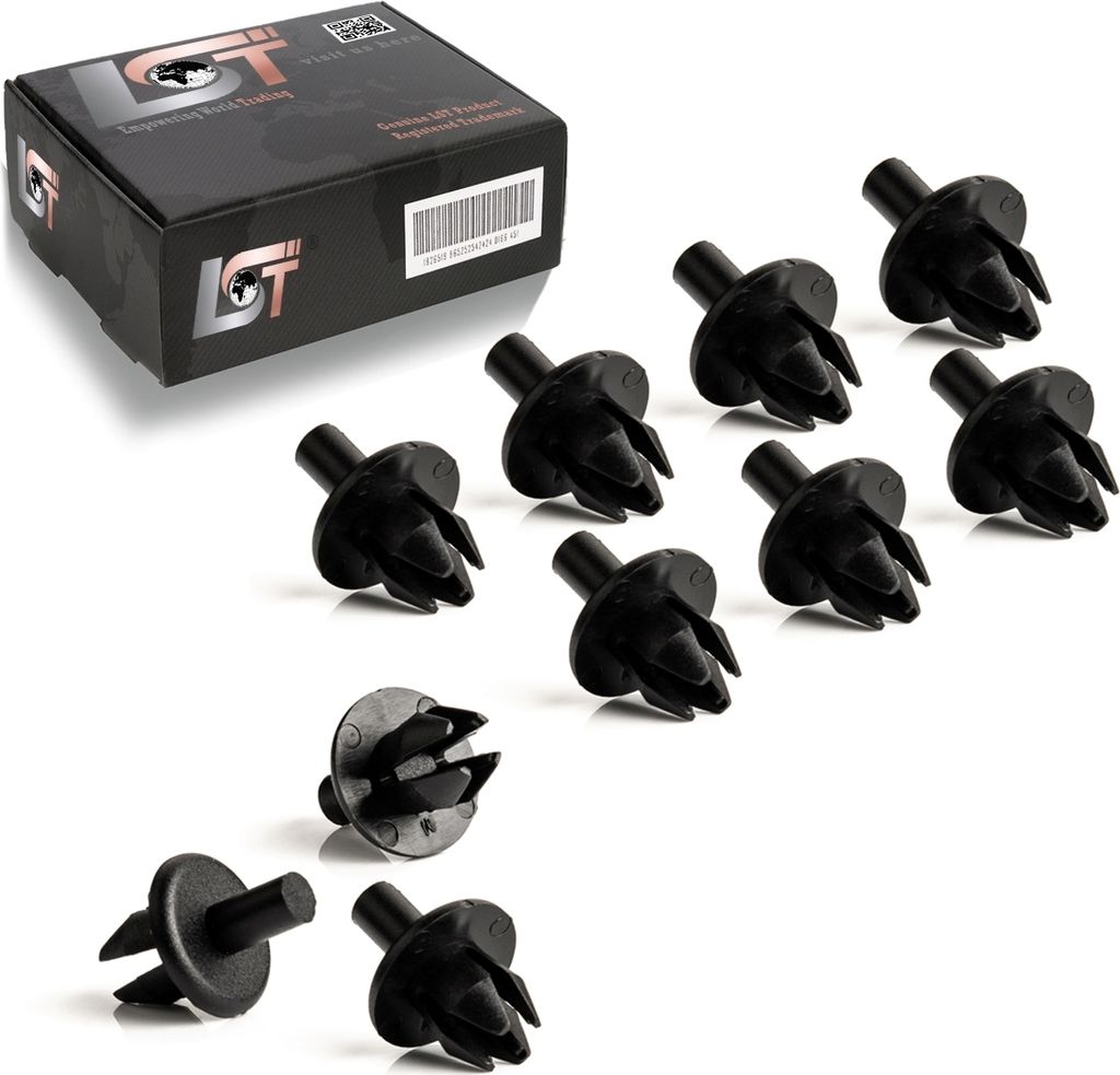 10x Stoßstangen Stoßfänger vorne Zierleiste Befestigung Clips für OPEL CHEVROLET