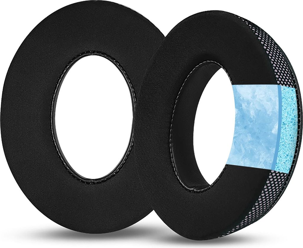 INF Ersatz-Ohrpolster für Bose QC35 QC45 QC25 - Kühlend & Bequem Violett