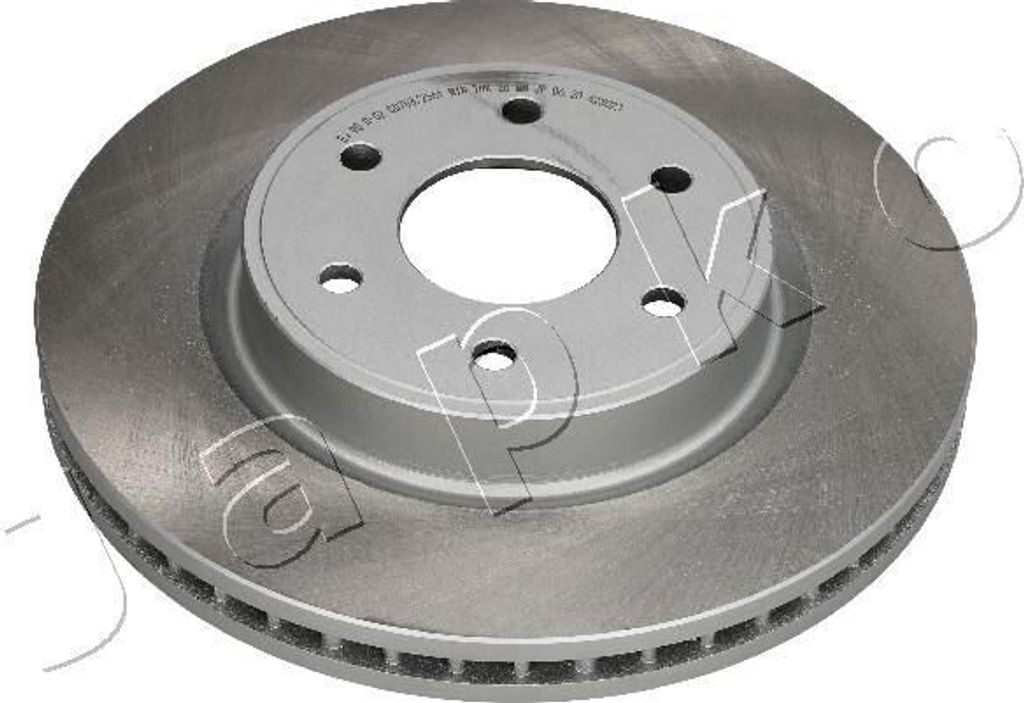2x JAPKO Bremsscheibe 60166C vorne für NISSAN NP300 Navara Pickup (D40) 53mm