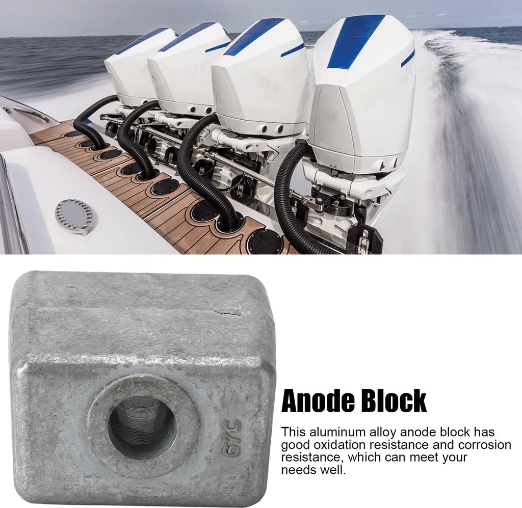Anodo Alluminio 436745 per OMC Stringer Cobra 1982-1993 | Protezione Top - 5