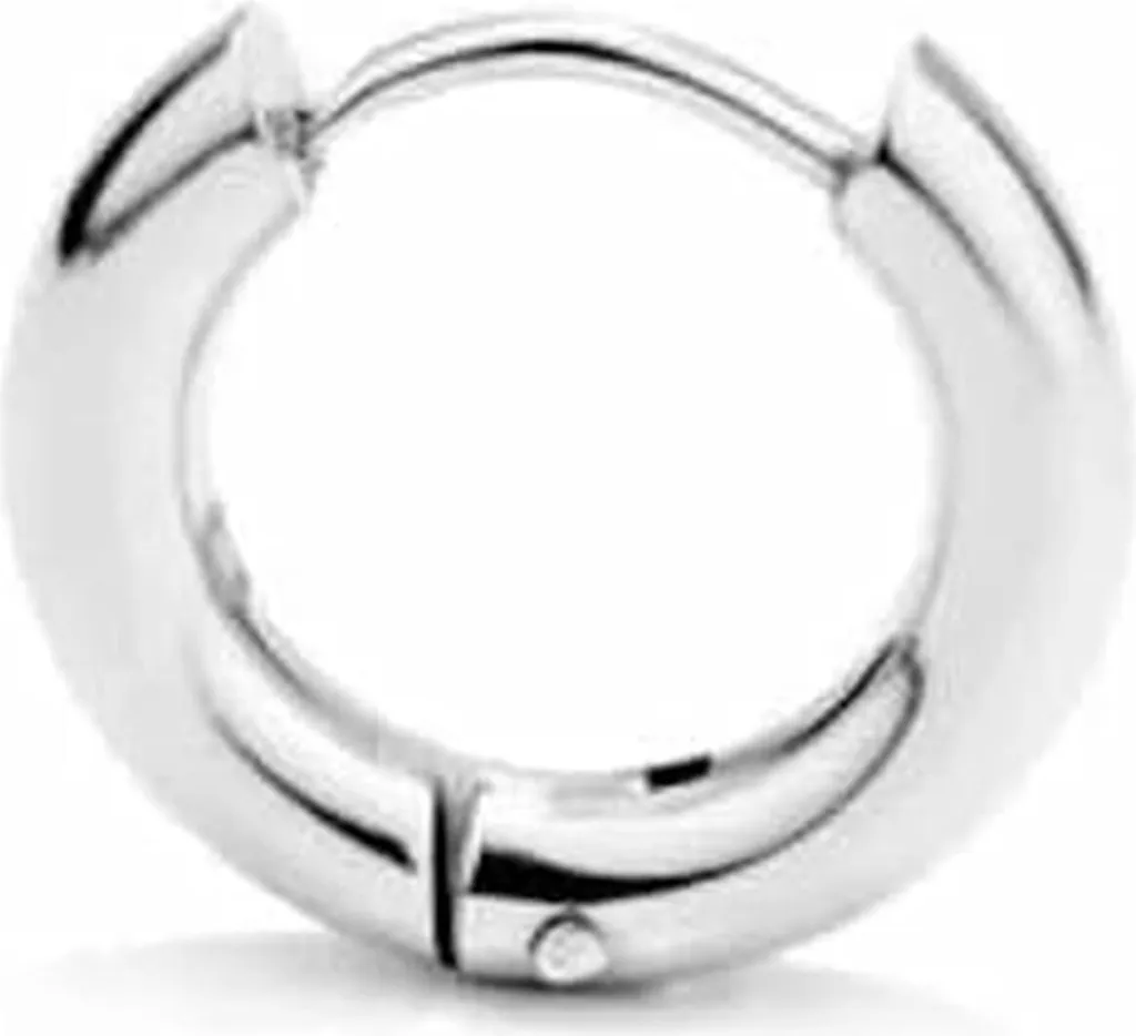 Boucles d'oreilles Radiant RH000034 finitions luxe or blanc et brillants