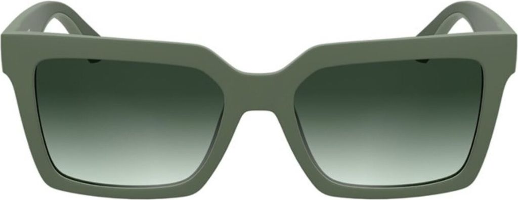 Stilvolle Damen-Sonnenbrille in Grün mit Bio-Rahmen und Produktbild 