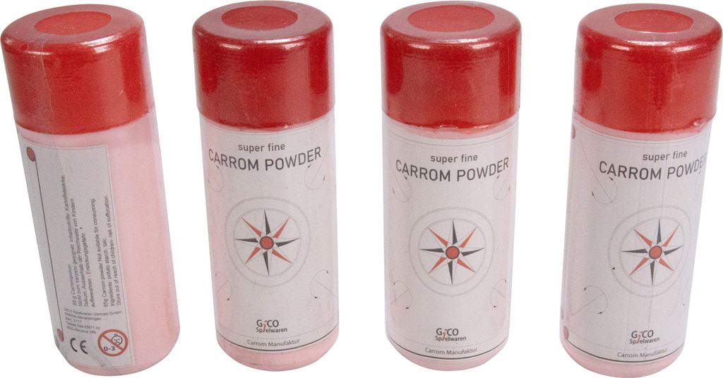 GICO Hochwertiges Original Carrom Gleitpulver XXL-Pack - 340g - 2117-4