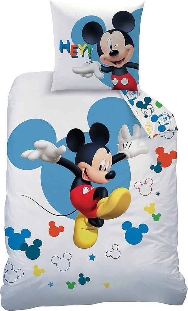 Mickey Mouse Jump Bettwäsche Linon / Renforcé Produktbild 