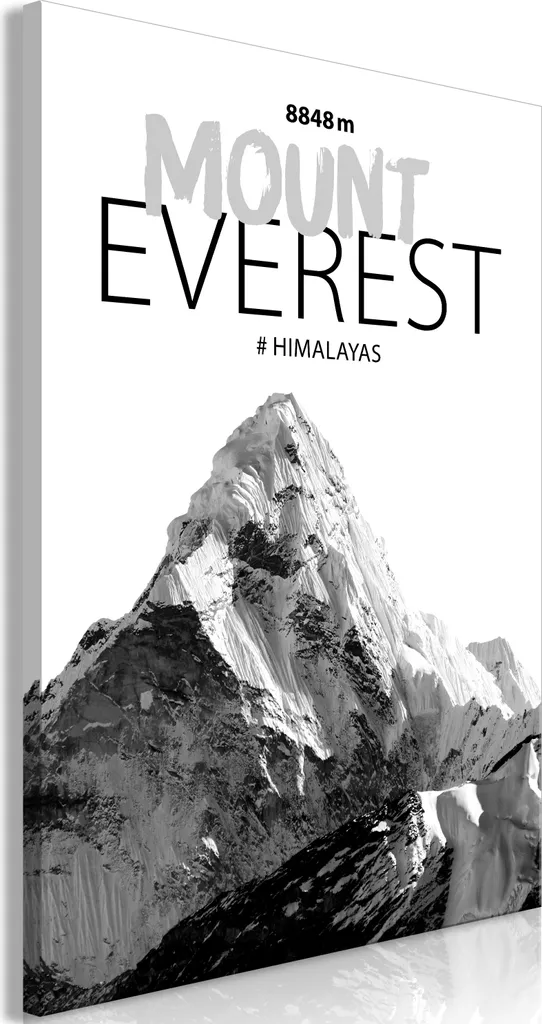 Quadro Monte Everest 80x120 cm - Stampa TNT Verticale Arredo Moderno