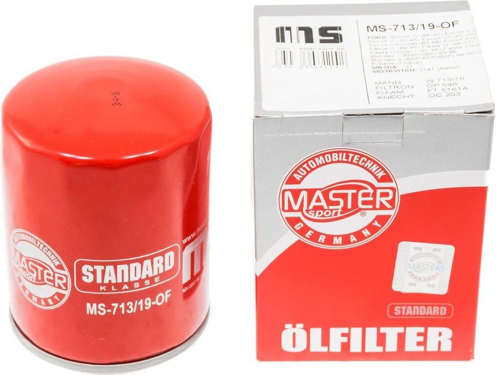 MS 713/19-OF-PCS-MS Olejový filter pre FORD FIESTA I (GFBT) Obrázok produktu 