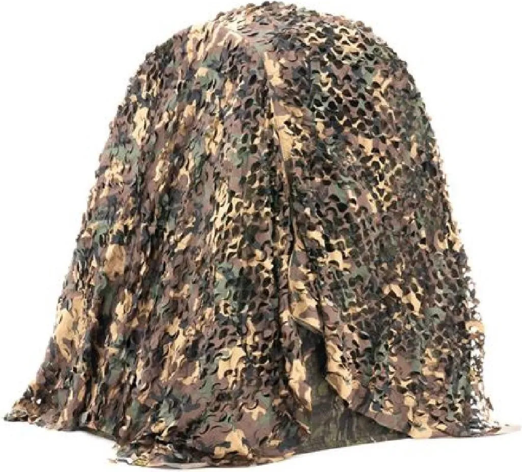 Filet de Camouflage pour Observation de la Faune Forêt Woodland 2,4x3m