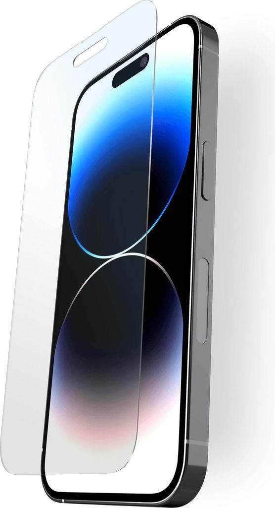BodyGuardz Pure 3 EyeGuard Displayschutz iPhone 14 Pro – er Retina-Schutz ohne Tönung – Einfache Installation mit perfekter Ausrichtung – 5-...