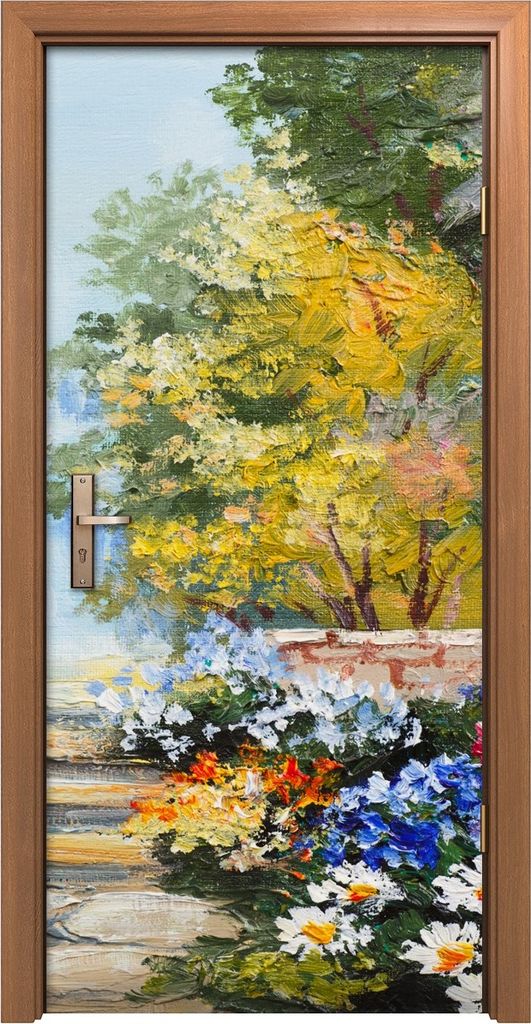 Türposter 90x200 cm Türaufkleber Türtapete Türfolie Produktbild 