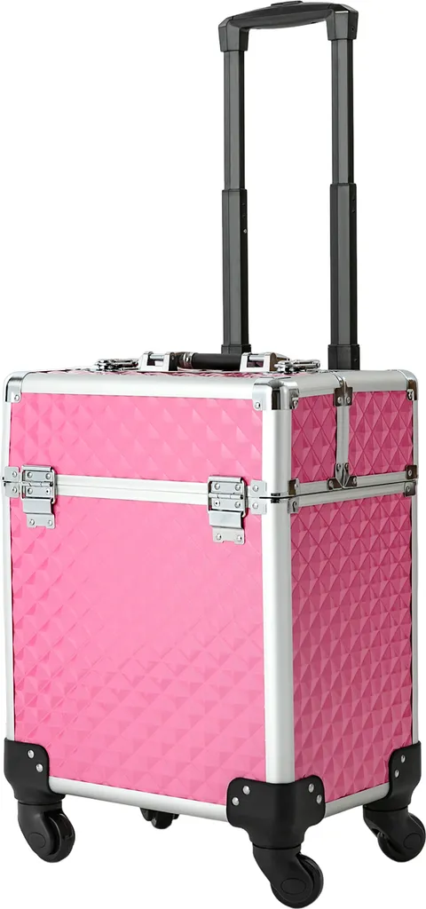 Valise de Maquillage pour Déplacements - Trolley Cosmétique Voyage Rigide