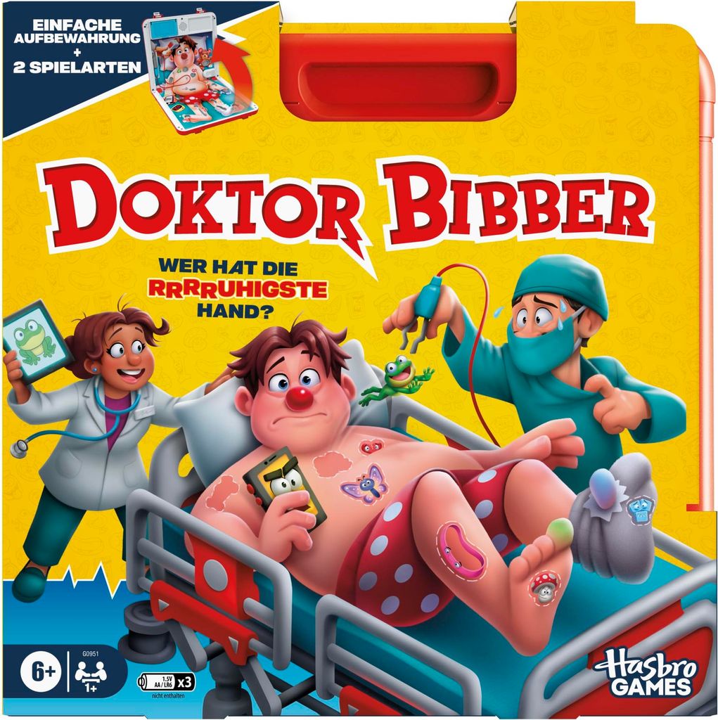 Hasbro Dr. Bibber Neuauflage Produktbild 