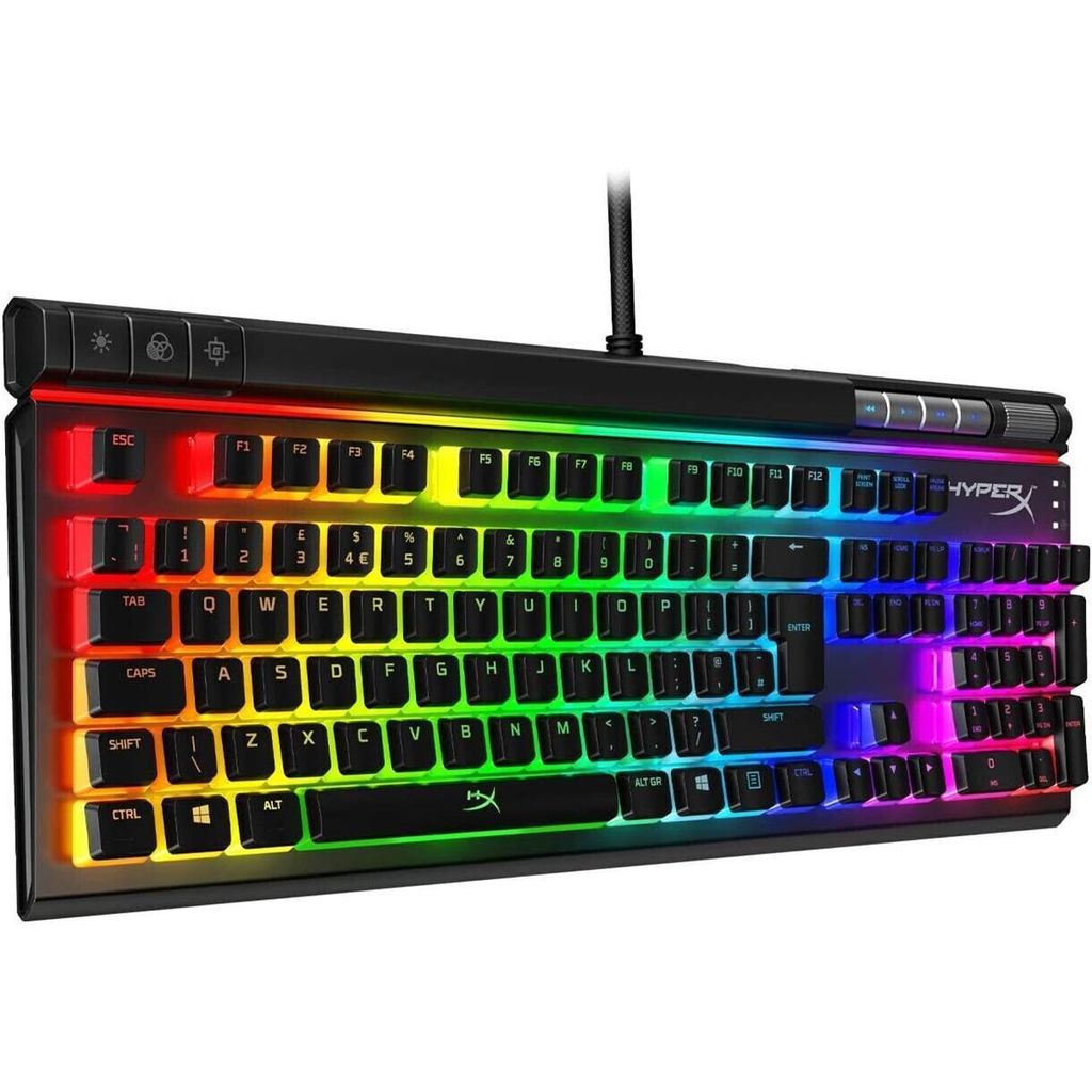 HyperX Alloy Elite 2, Volle Größe (100%), USB, Mechanischer Switch, QWERTY, RGB-LED, Schwarz