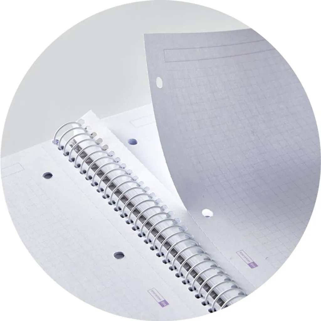 MIQUELRIUS Notebook THE ORIGINAL A4 Noir Quadrillé 150 Feuilles