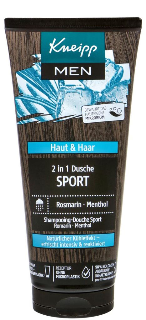 Kneipp 5428229008 Kneipp MEN 2in1 SPORT Duschgel & Shampoo Imagen del producto 