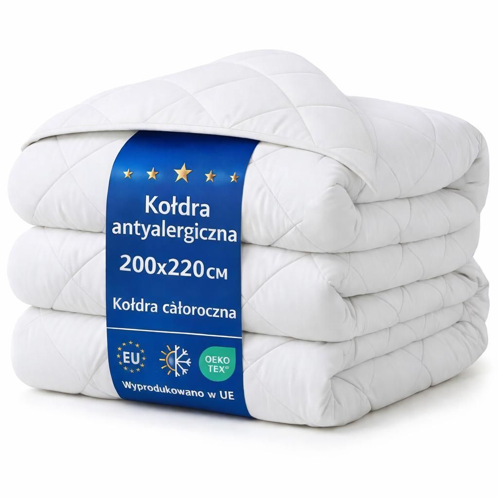 Poszwa na kołdrę całoroczna 200x220 cm koc do spania - Zdjęcie produktu 
