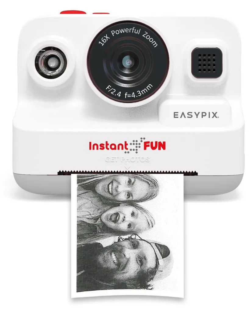 Appareil photo numérique InstantFUN EASYPIX pour souvenirs de vacances