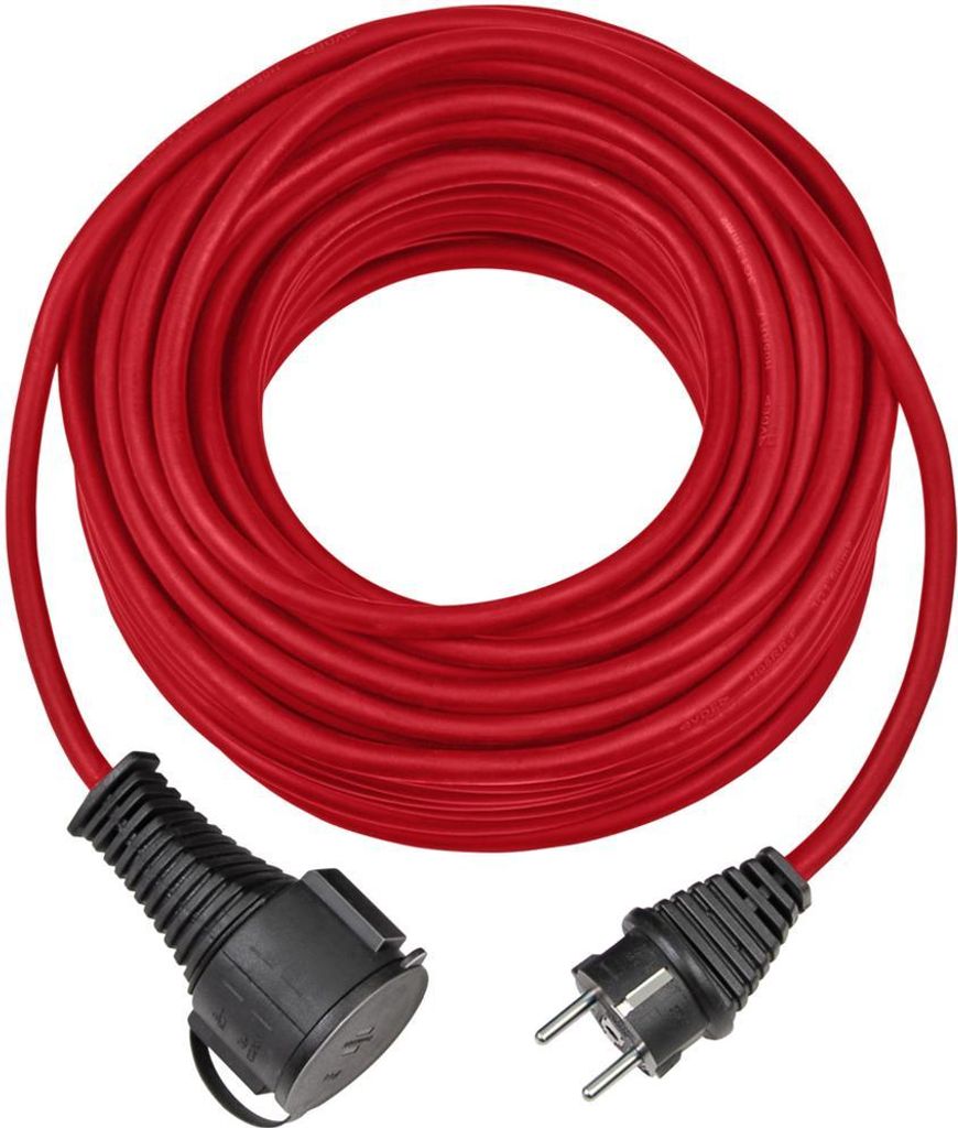 Brennenstuhl 1161850 Strom Verlängerungskabel Rot H05RR-F 3G (1161850)