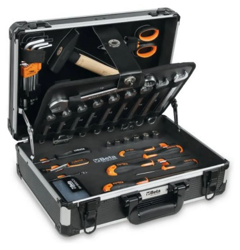 Valise de maintenance 82 outils Beta Worker en acier Chrome-Vanadium pur - 2