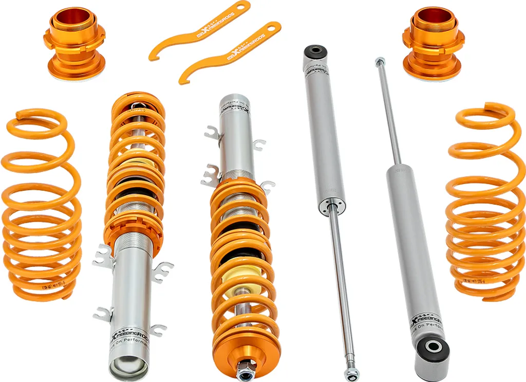 Suspension filetée réglable pour Golf 4 et New Beetle traction 1998-2007