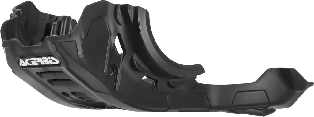 Sabot moteur Acerbis noir avec aileron intégré pour Suzuki RMZ 450