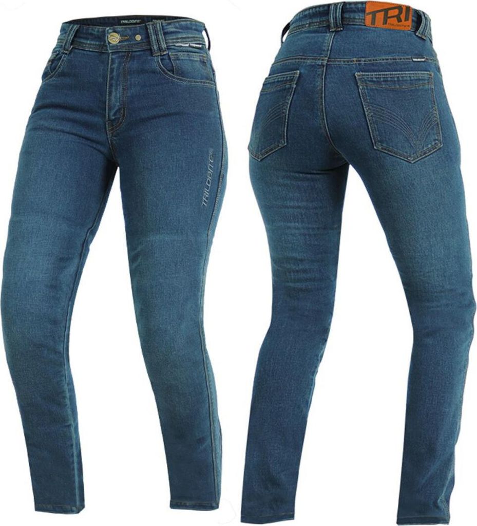 Trilobite Uptown Damen Motorrad Jeans, blau, 36/32