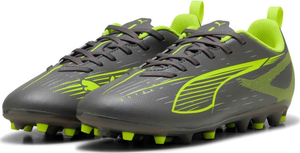 Puma Ultra 5 Play MG Jr. Kinder Fussballschuhe - 108329, Farbe:Grau, Kinder Schuhe:34