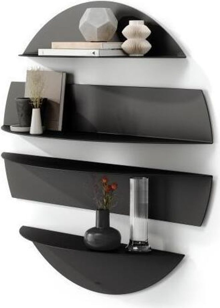 UMBRA Regal SOLIS SHELVES  Wandregal Metall schwarz Produktbild 