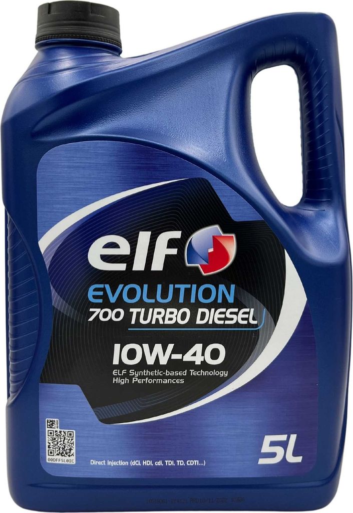Elf Evolution 700 Turbo Diesel 10W-40 5 Liter Produktbild 