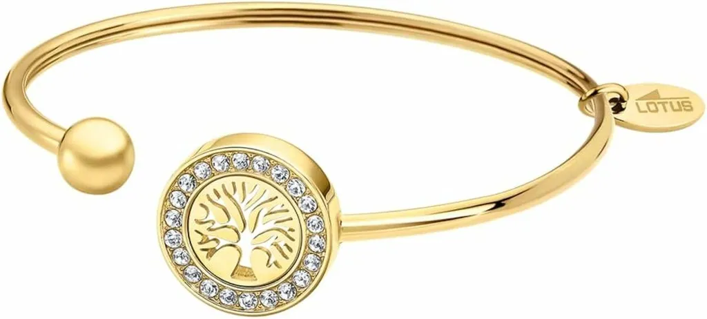 Bracciale Lotus Style LS2181-2/2 Donna Acciaio Oro Albero della Vita