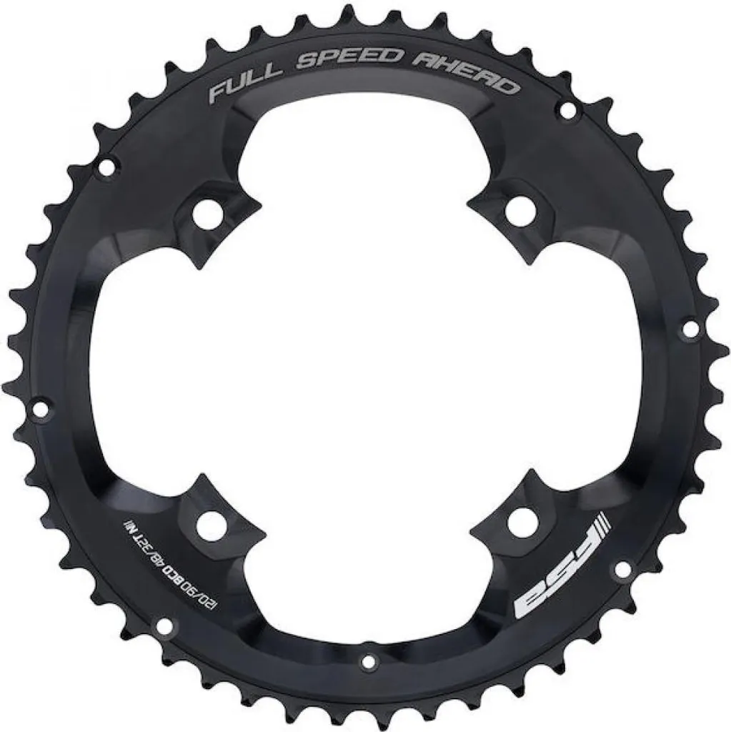 Plateau Route FSA 120mm 46 Dents pour Transmission Powerbox Noir Stealth