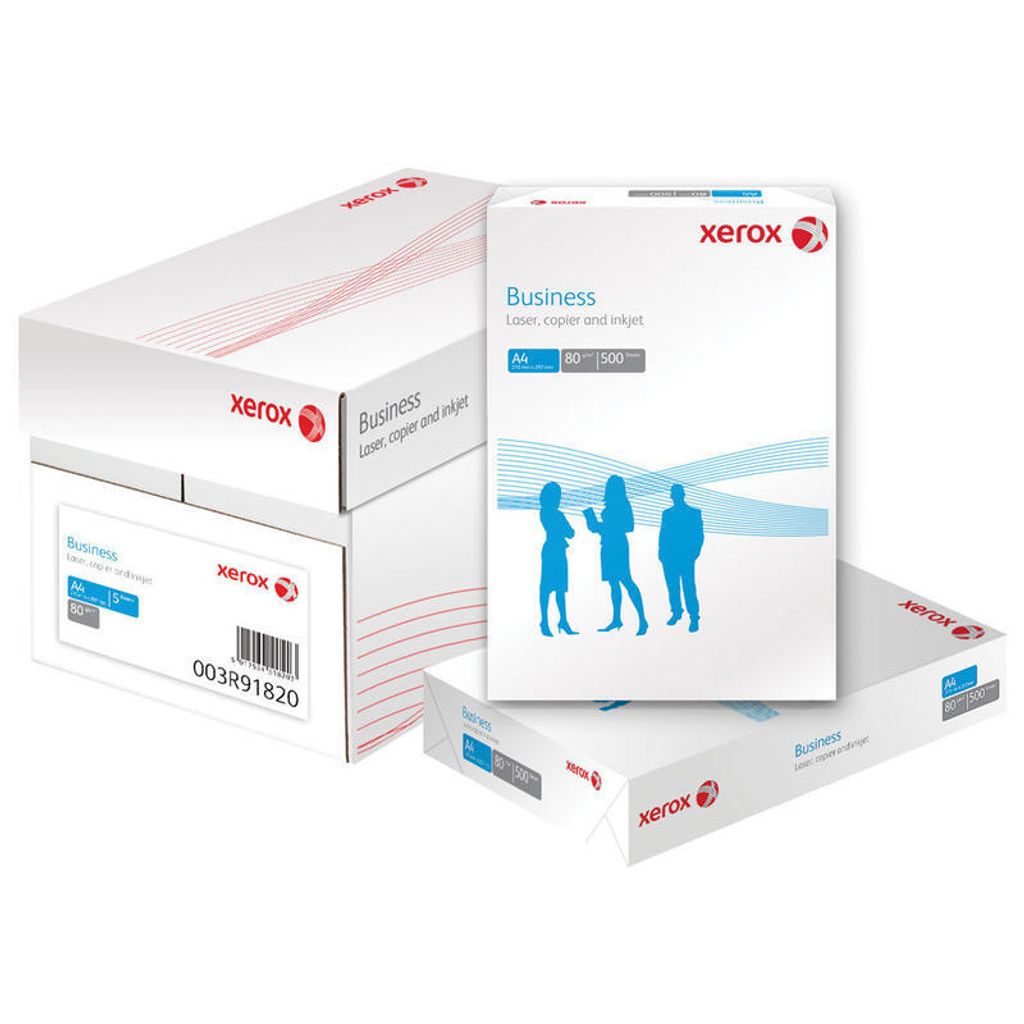 Xerox Papier Business 80 A4, 80 g/m², 40 - 65%, 18 - 30 °C, Produktbild 