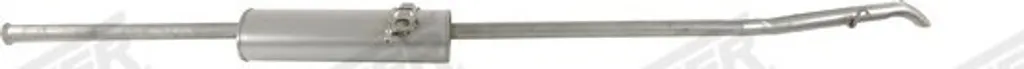 Silencieux d'échappement Walker 23123 robuste en acier aluminisé durable
