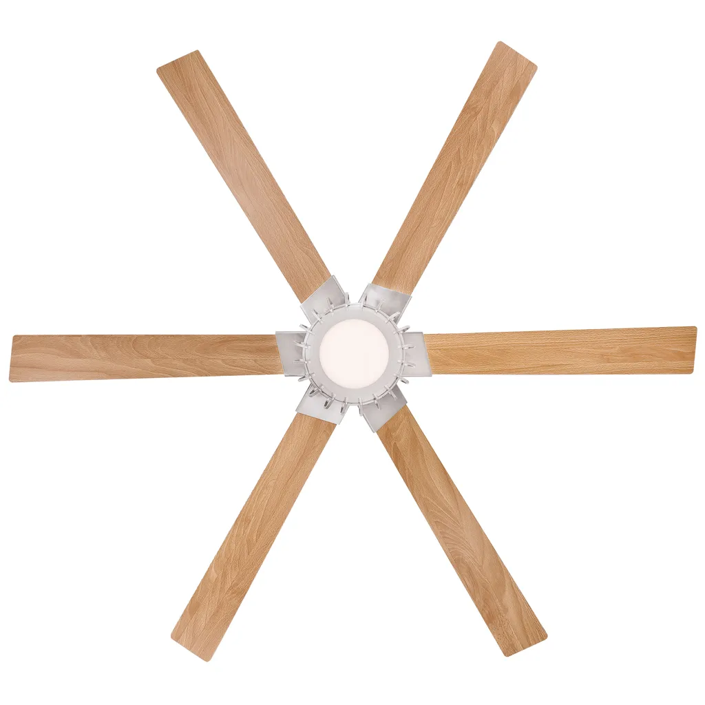 Ventilateur de plafond Willa 153 cm avec LED et télécommande incluse - 4