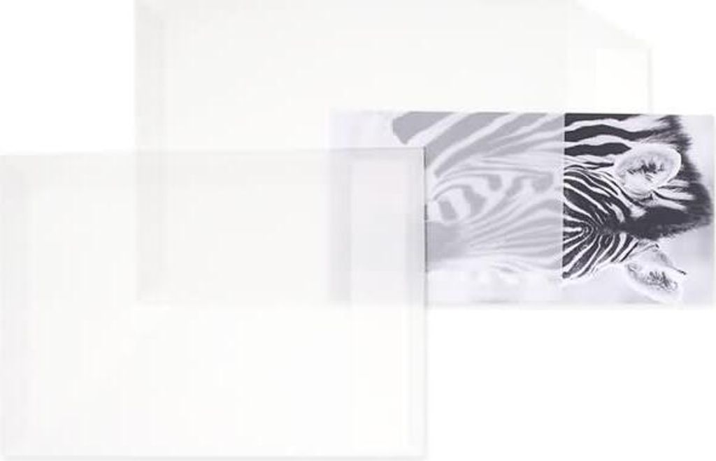 Versandtaschen Offset transparent C4 110g/qm HK VE=250 Stück weiß