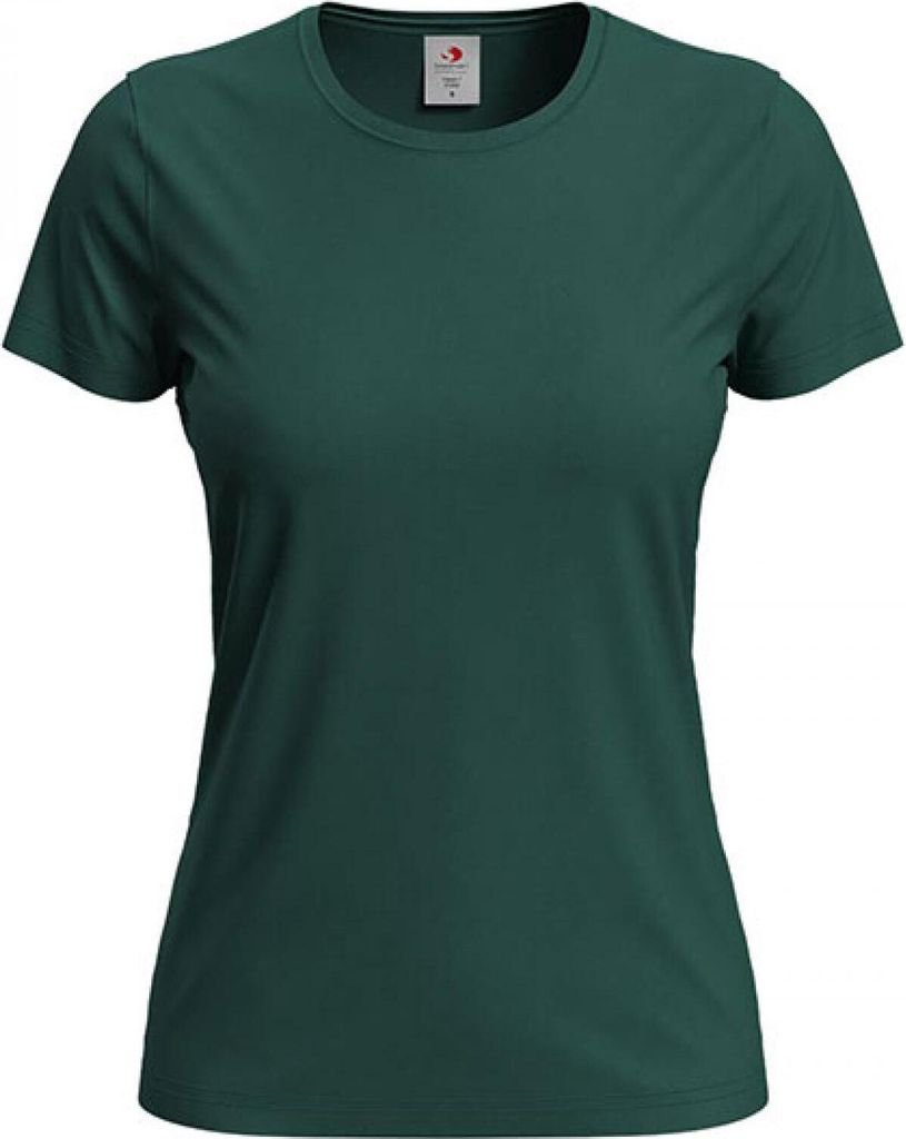 Stedman ST2600 | Classic Ladies Damen T-Shirt - Farbe: Bottle Green - Größe: XXL