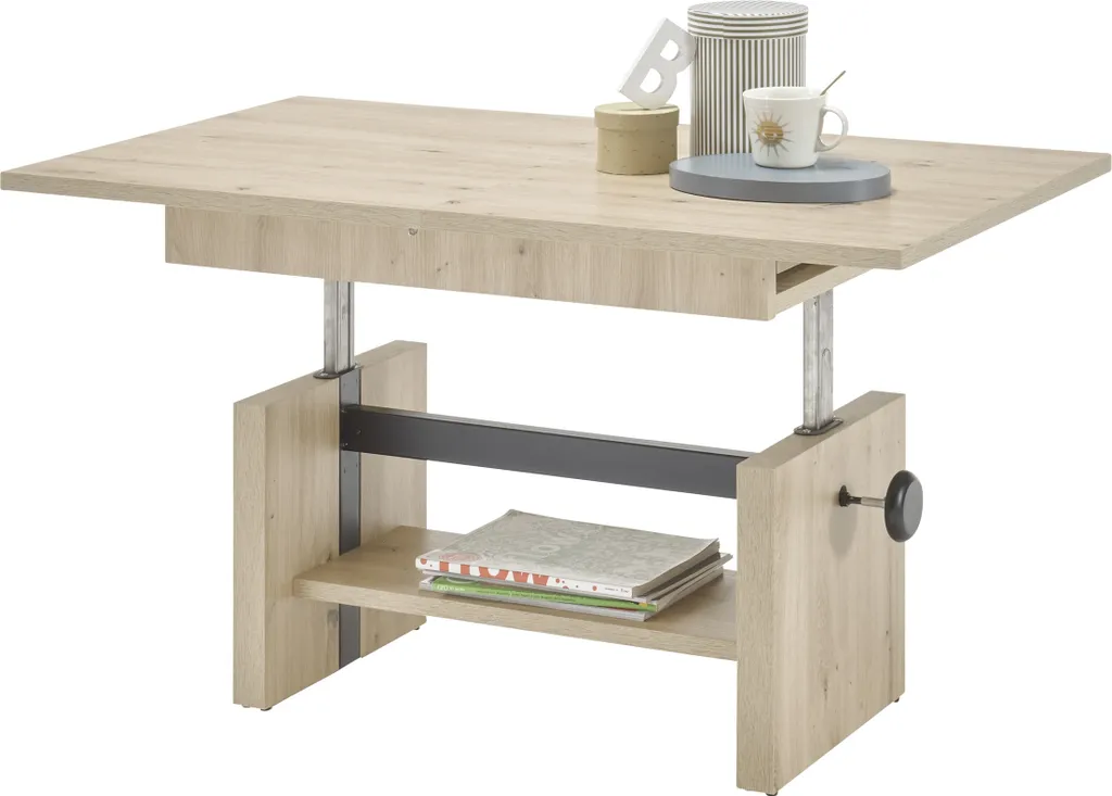 Table basse stable et spacieuse chêne Artisan 110cm - Solution Event