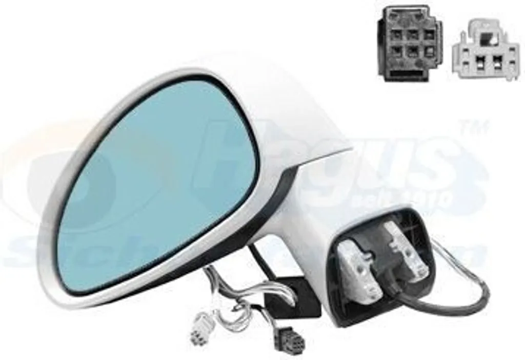 Rétroviseur Gauche pour CITROËN C4 I avec Miroir Chauffant et Convexe