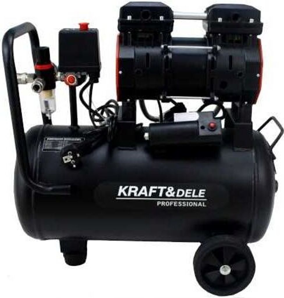 KRAFT&DELE Compresseur sans huile 50L/1500W KD1386 Image du produit 