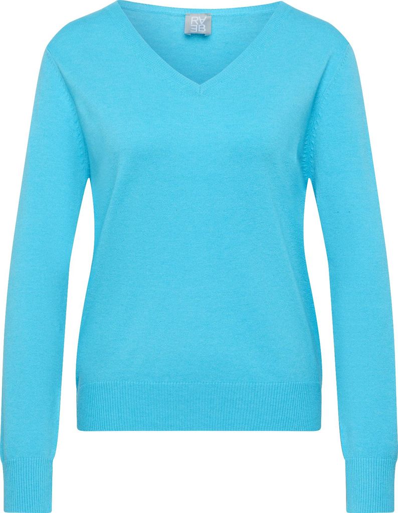 Rabe Pullover in Türkis 44