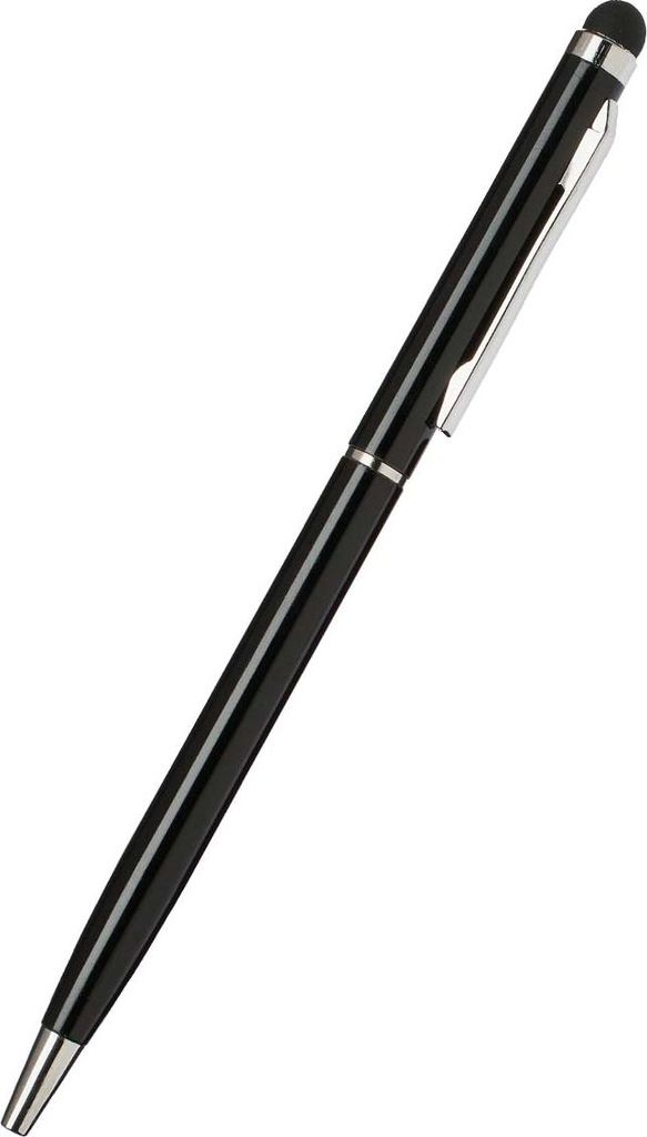 BigBen Connected, Leichter und praktischer 2-in-1-Universal-Stylus mit Kugelschreiberfunktion, Schwarz