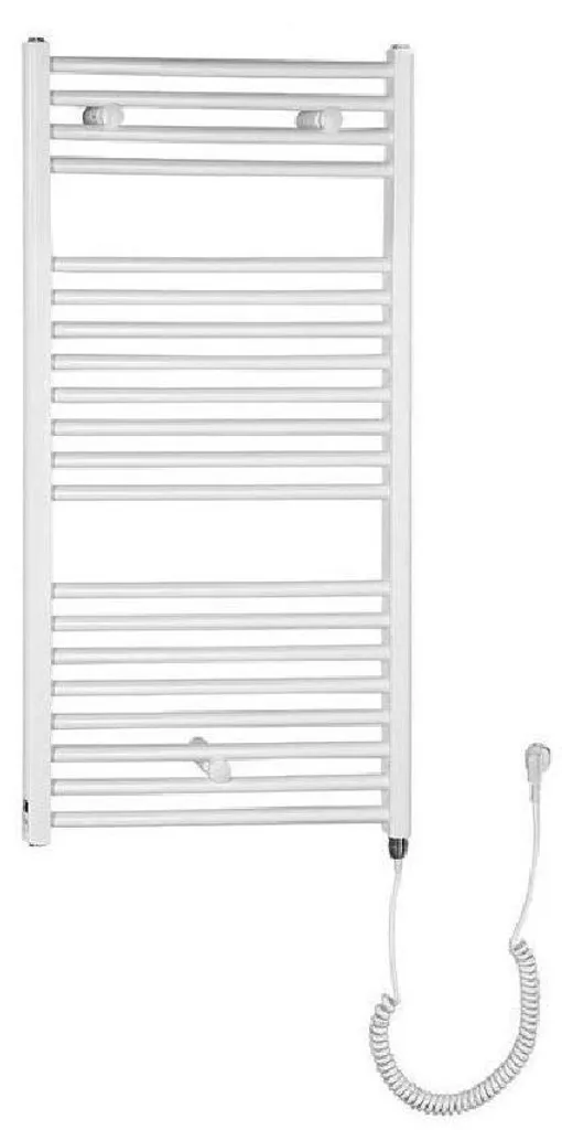 Sèche-serviette électrique 300W blanc Aqualine Direct-E 450x960 mm ILE94T