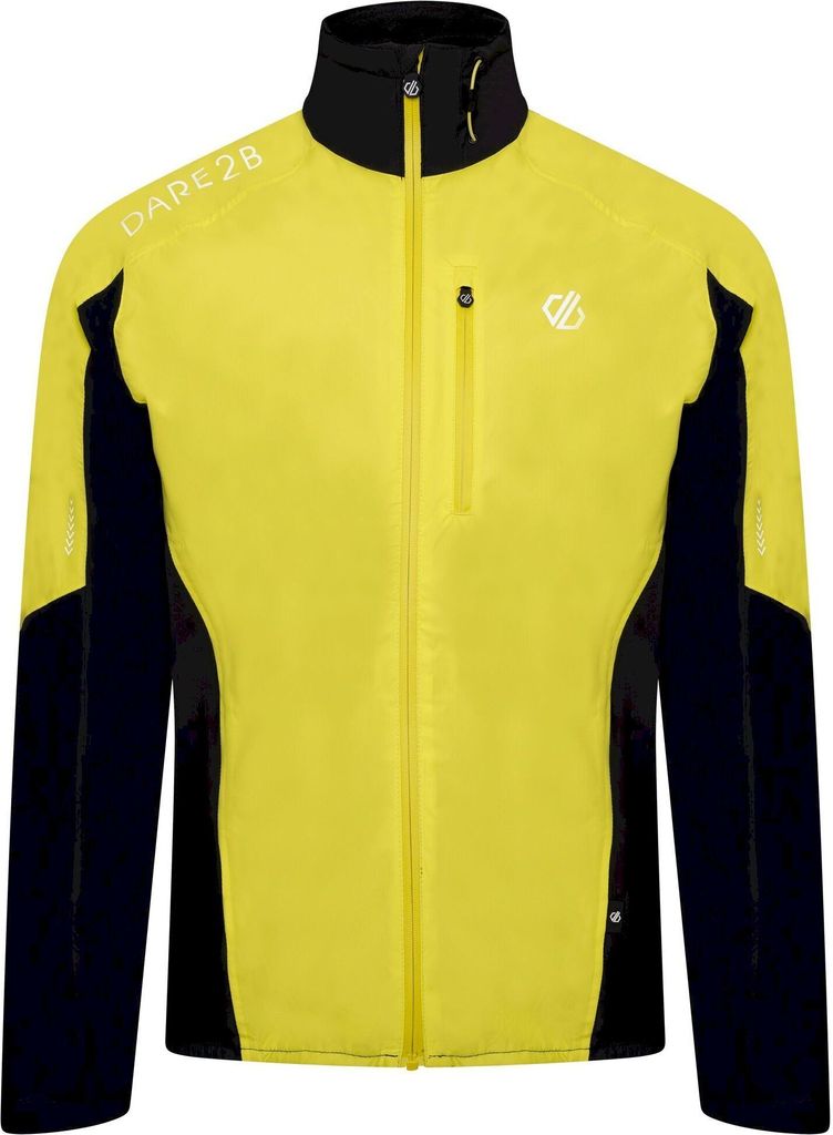 Dare 2B - "Mediant II" Radfahrjacke für Herren RG7802 (M) (Neon-Grün/Schwarz)