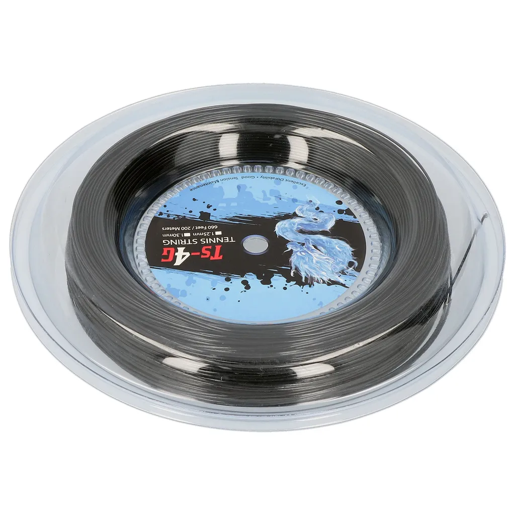 Cordage de tennis en polyester rond 200m - Bobine haute résistance