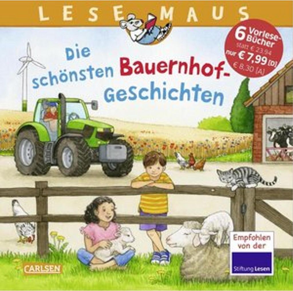 LESEMAUS Sonderbände: Die schönsten Bauernhof-Geschichten Obrázok produktu 